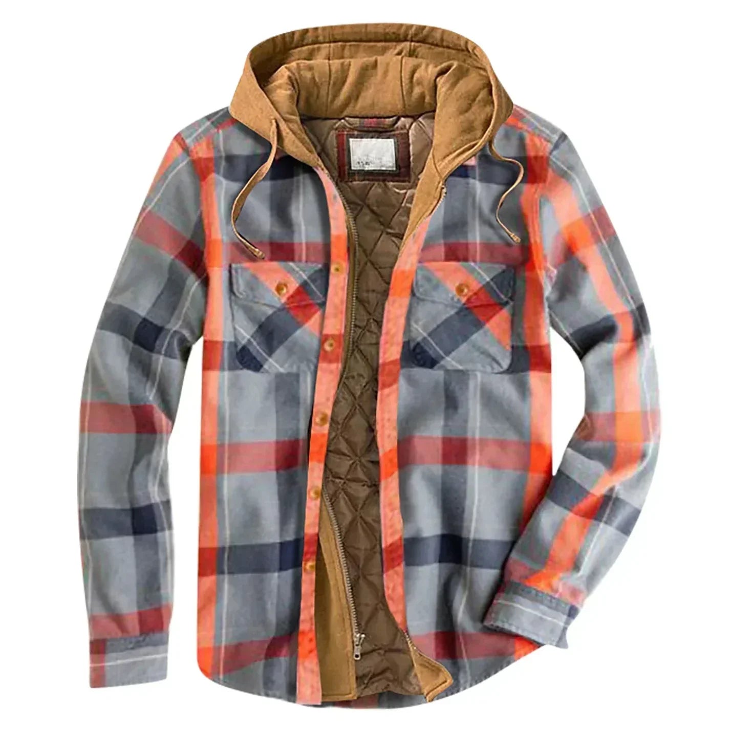 Herren-Flanell Winterjacke Marcel
