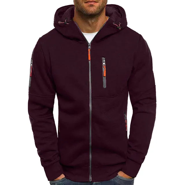 Herren Fleecejacke im eleganten Stil - Oliver