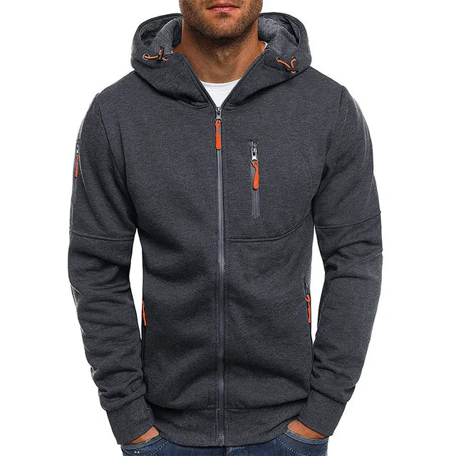 Herren Fleecejacke im eleganten Stil - Oliver