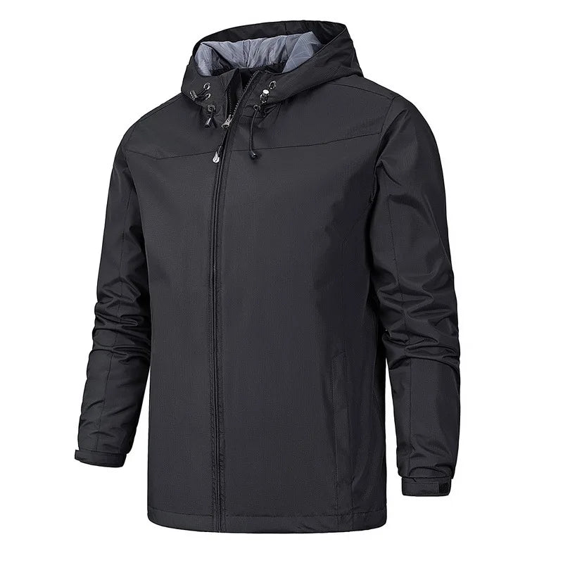 Herren Kapuzenjacke mit Windschutz - Jef