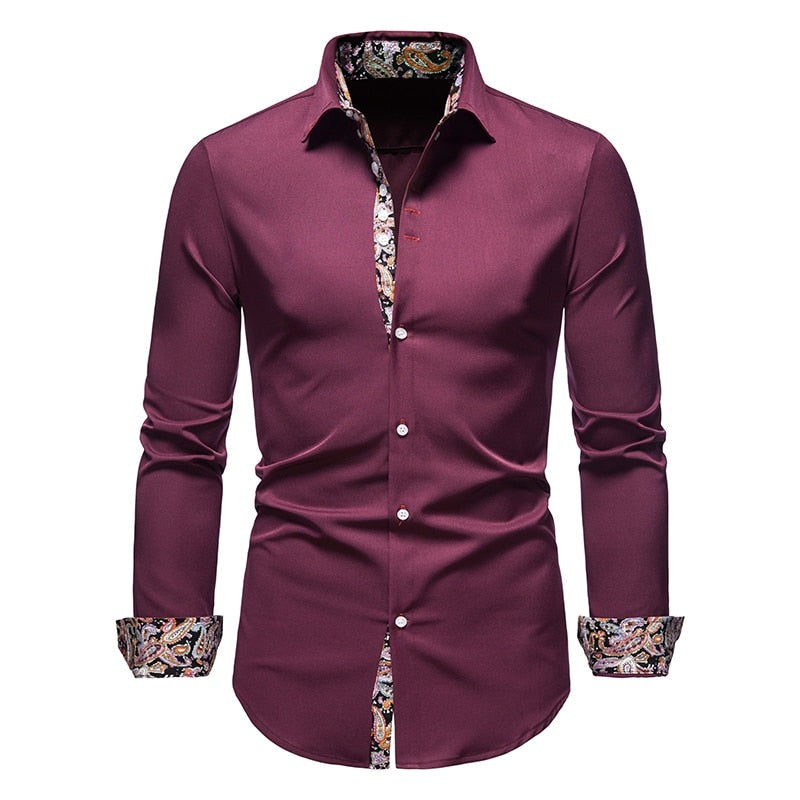 Herren Langarm-Polo Derick - Elegant