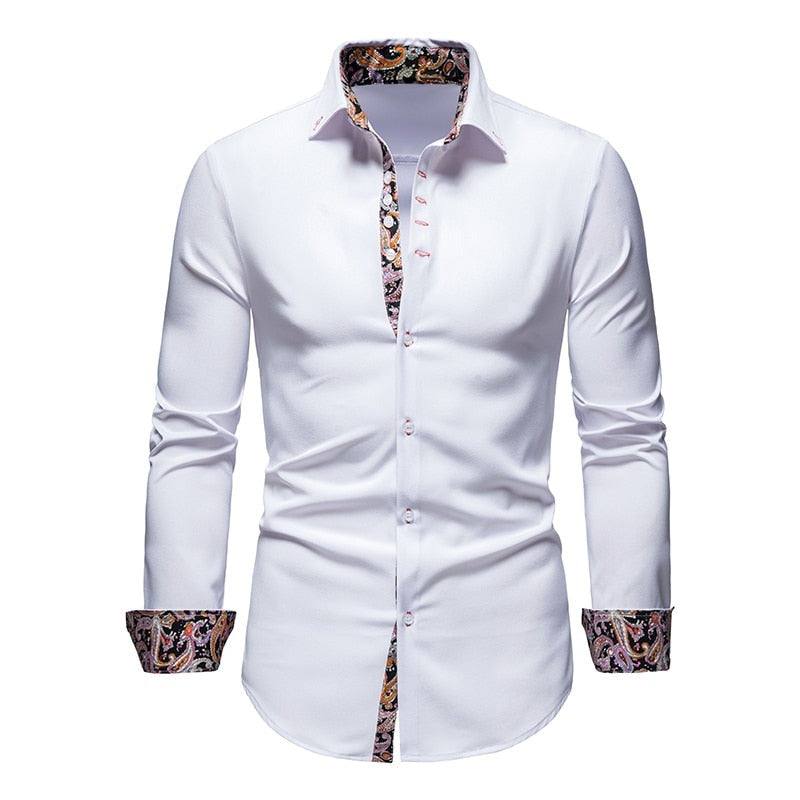 Herren Langarm-Polo Derick - Elegant