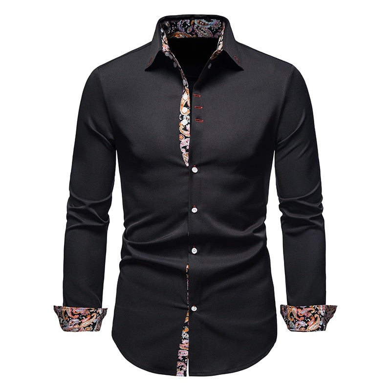 Herren Langarm-Polo Derick - Elegant