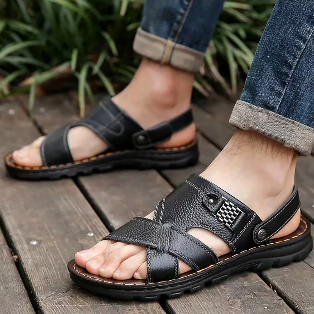 Herren-Ledersandalen Urian - bequem für den Sommer