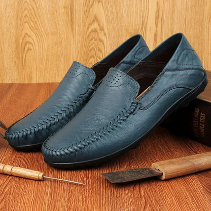 Herren Loafer aus echtem italienischem Leder