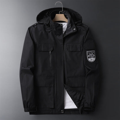 Herren Outdoor Regenjacke