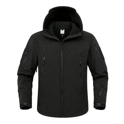 Herren Outdoor Wanderjacke mit Fleece-Futter Wasserdicht