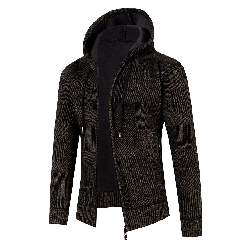Herren Premium Strickjacke