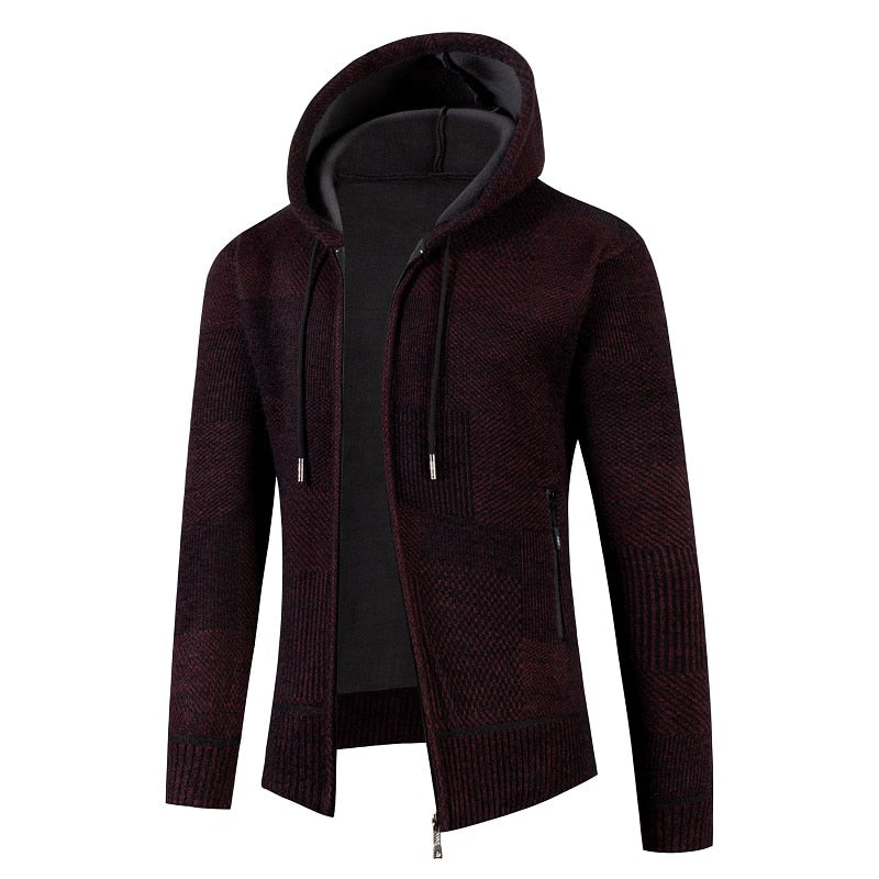 Herren Premium Strickjacke
