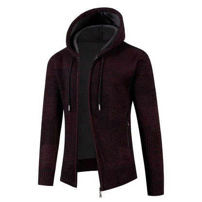 Herren Premium Strickjacke