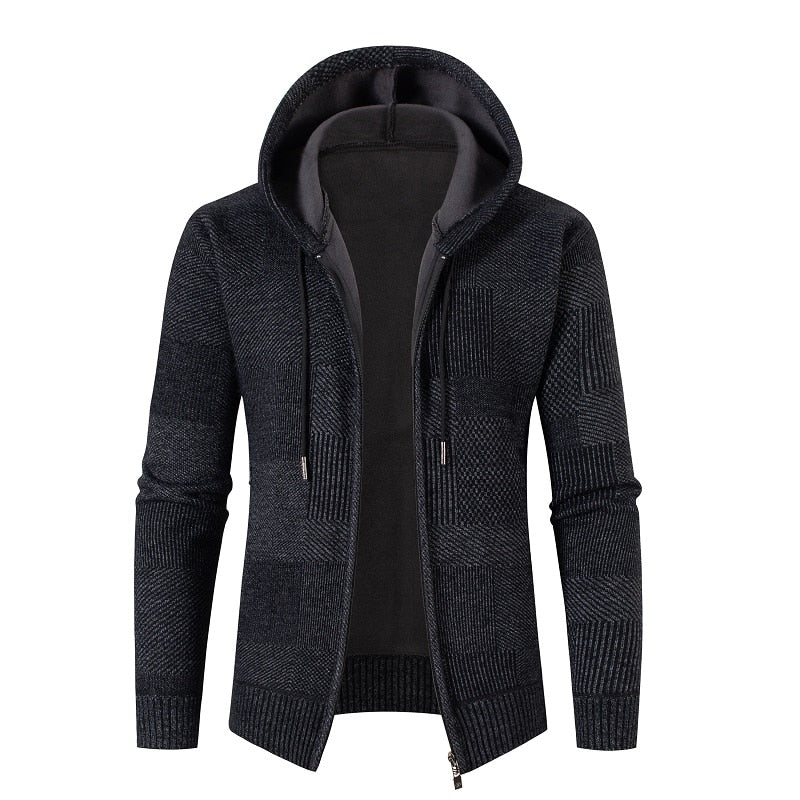 Herren Premium Strickjacke