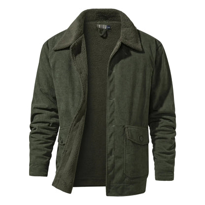 Elarova |  Herren-Sherpa-Fleece-Jacke