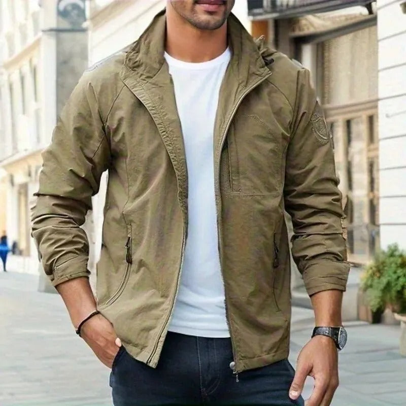 Herren Sommerjacke Ravi - Wasserdicht & mit Cargotaschen