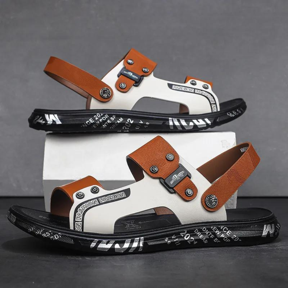 Herren-Sommersandalen im stylischen Design - Steffeno
