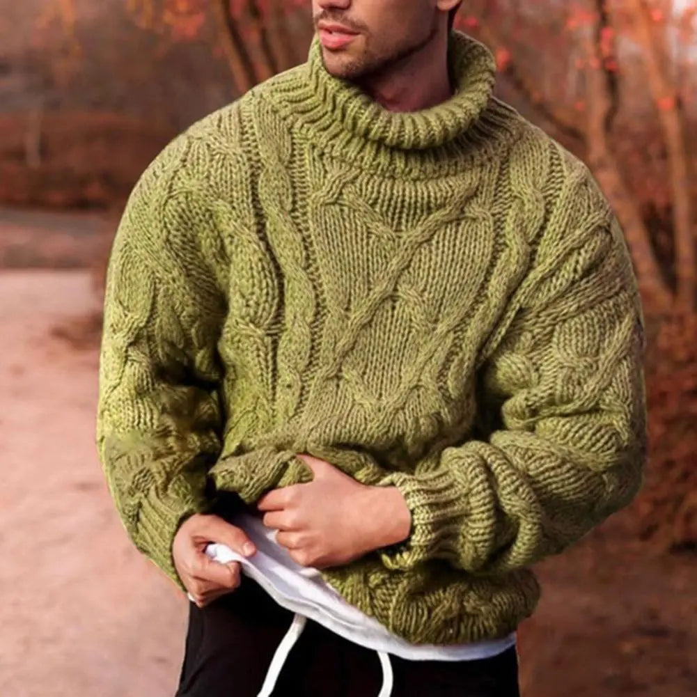 Herren-Strickpullover mit Zopfmuster - Jenson