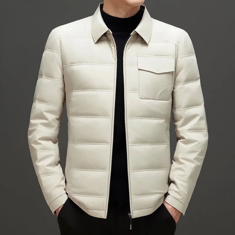 Herren Winter Daunenjacke Ethan - Warm