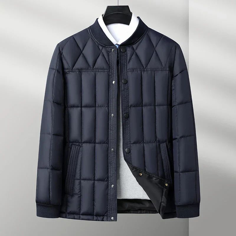 Herren Winter Daunenjacke aus Seide - Elegant von Josef