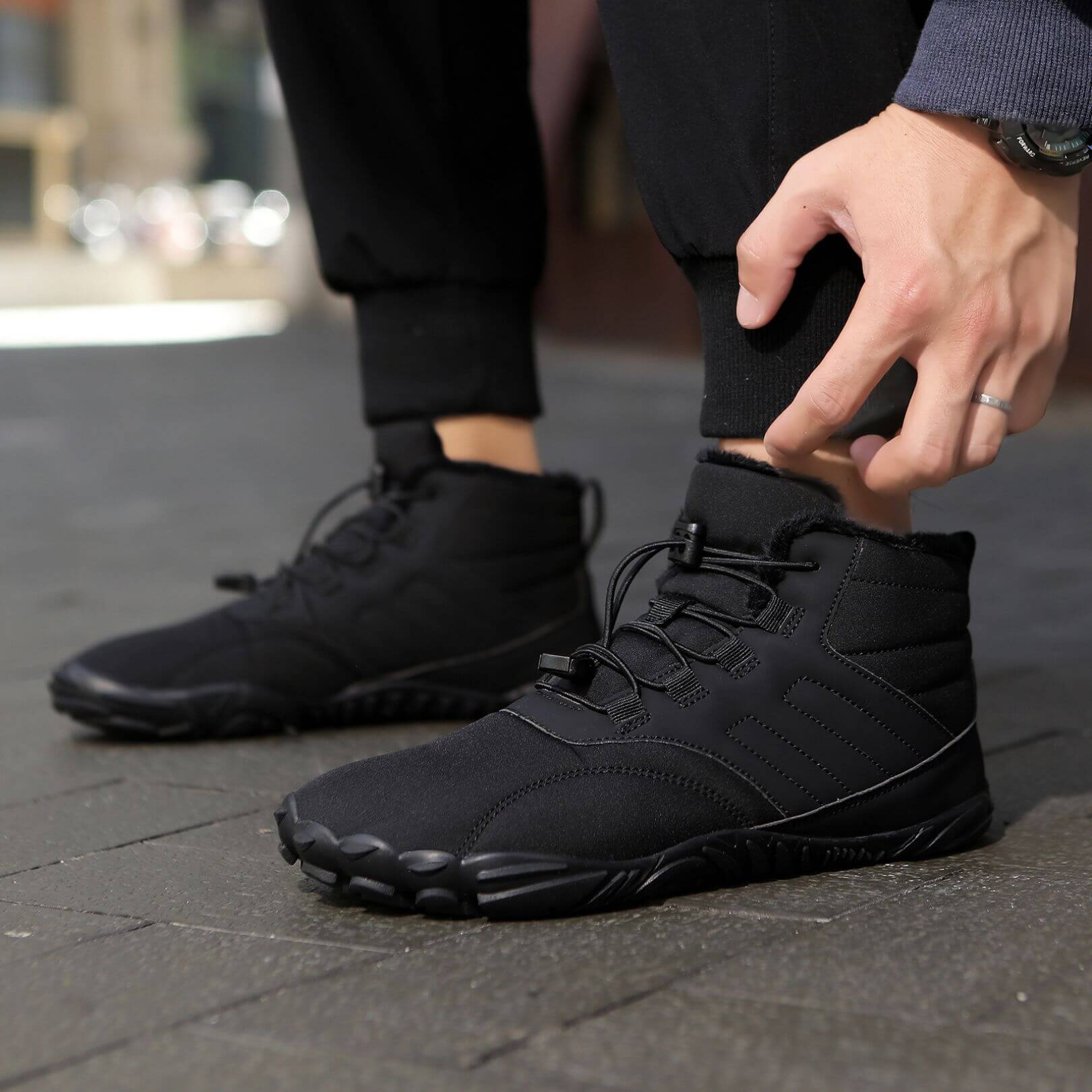 Herren Winter-Stiefel wasserdicht - Alban
