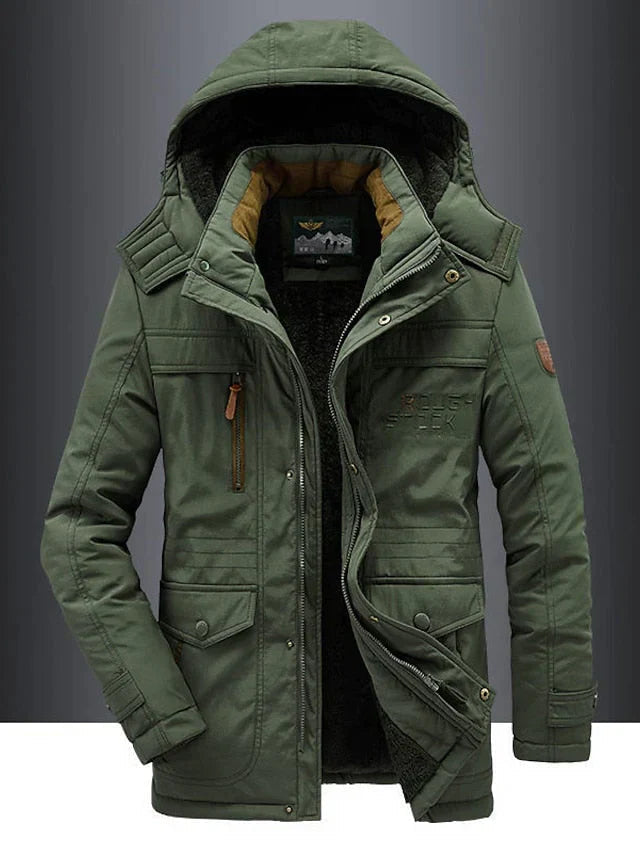 Herren Winterjacke mit Kapuze - Modell Clemens