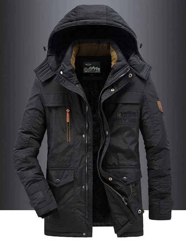 Herren Winterjacke mit Kapuze - Modell Clemens