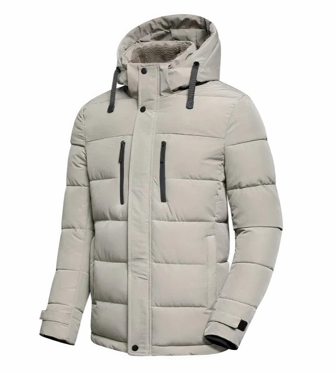 Herren Winterjacke mit abnehmbarer Kapuze, wasserdicht - Yannis