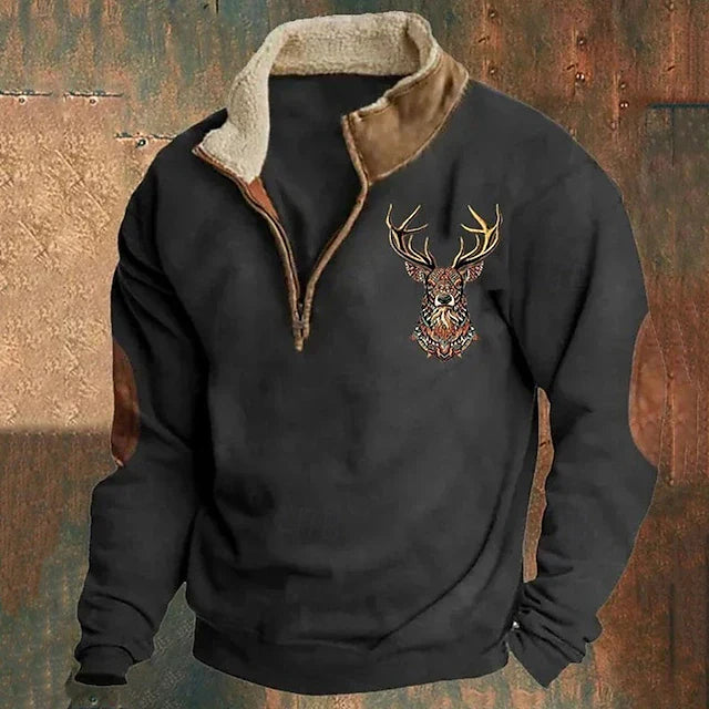 Herren Winterpullover aus Fleece - Hendrik