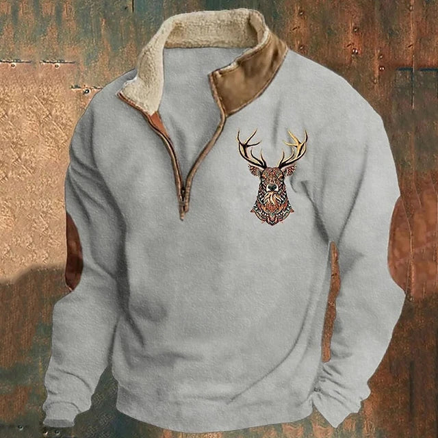 Herren Winterpullover aus Fleece - Hendrik