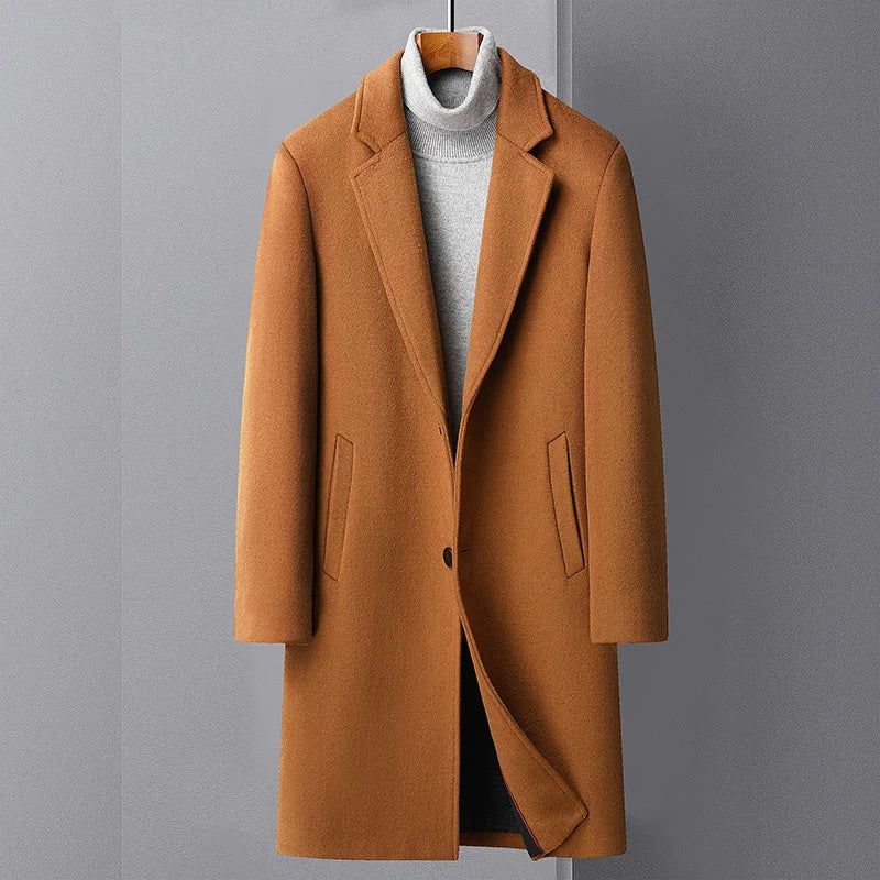 Herren Wollmantel Platon - elegant und warm