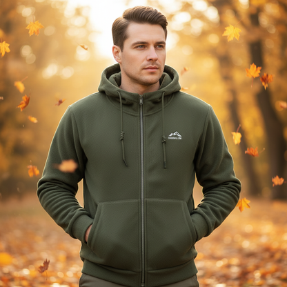 Herren Fleecejacke Warm Isoliert Florian - Elarova
