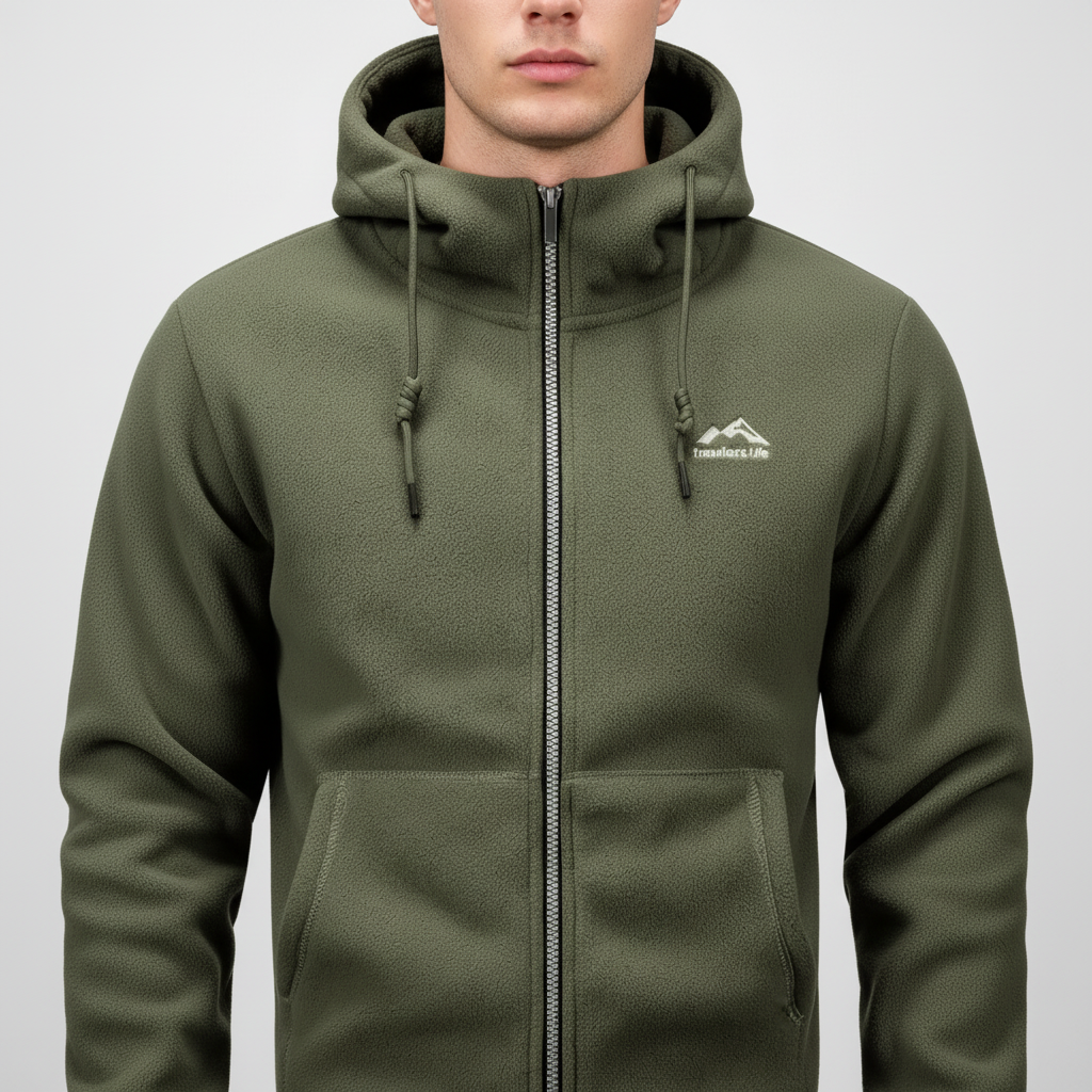 Herren Fleecejacke Warm Isoliert Florian