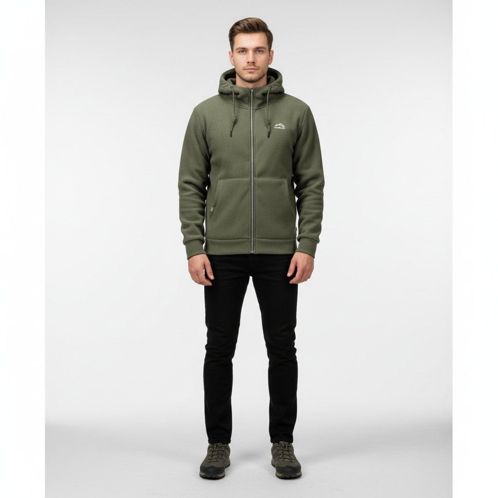 Herren Fleecejacke Warm Isoliert Florian