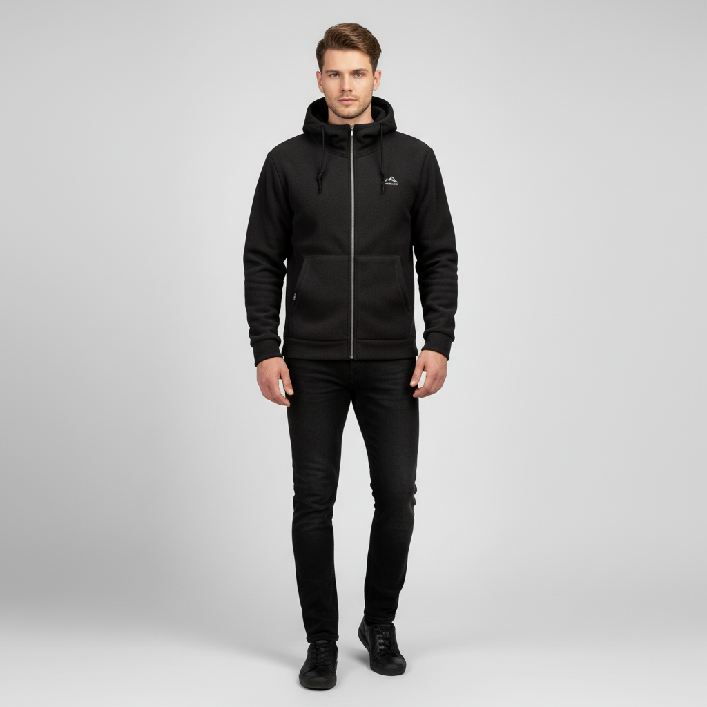Herren Fleecejacke Warm Isoliert Florian