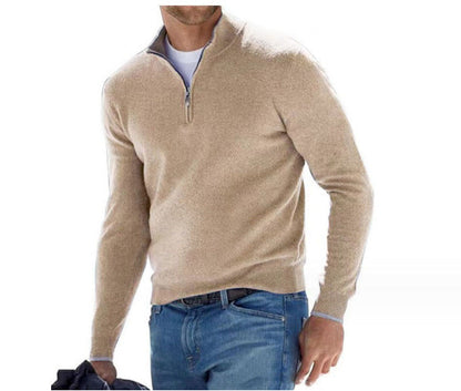 Herren Reißverschluss Pullover