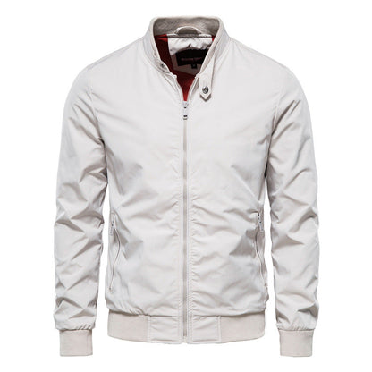Elarova |  Herren Stehkragen-Mid-Season-Jacke