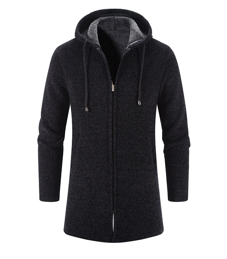 Elarova |  Herrenjacke mit Kapuze