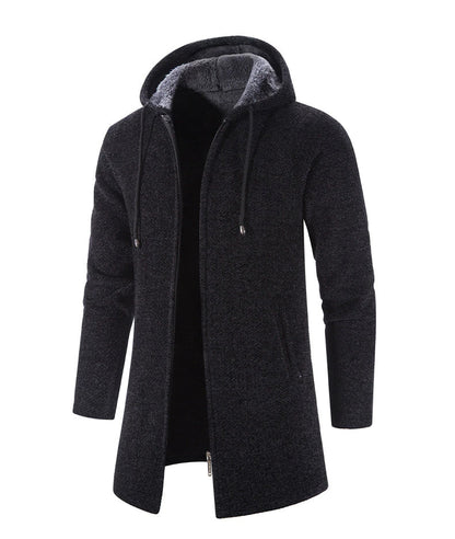 Elarova |  Herrenjacke mit Kapuze