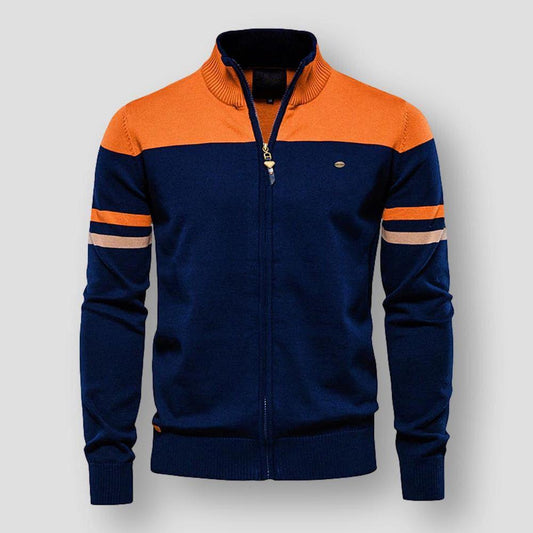 Elarova |  Herrenjacke mit Reißverschluss