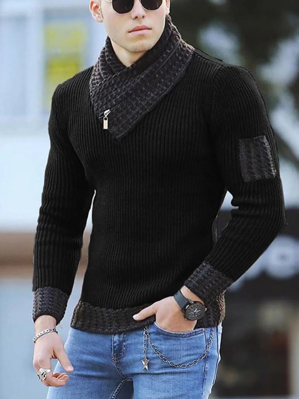 Herrenpullover im Vintage-Stil - Lawrence
