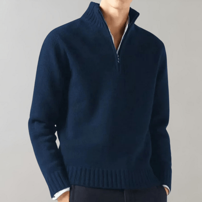 Herren Pullover mit Reißverschluss