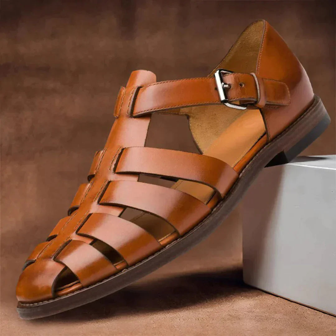 Herrensandalen aus Leder - Modell Galen