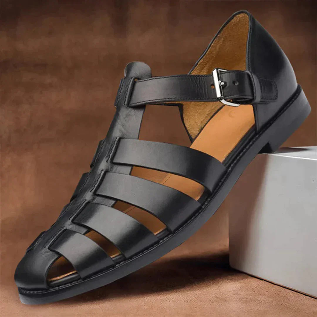 Herrensandalen aus Leder - Modell Galen