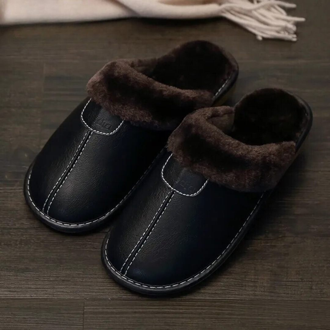 Herrensandalen aus warmem Leder - Modell Jimm