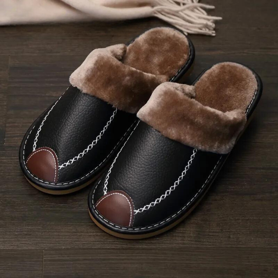 Herrensandalen aus warmem Leder - Modell Jimm