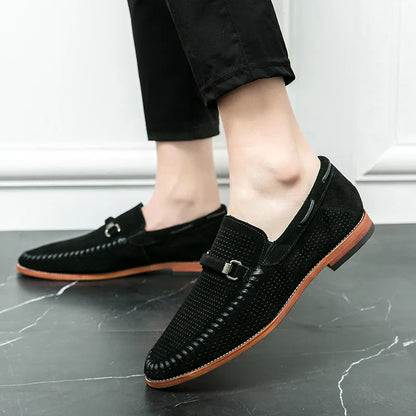 Herrenschuhe aus echtem Leder