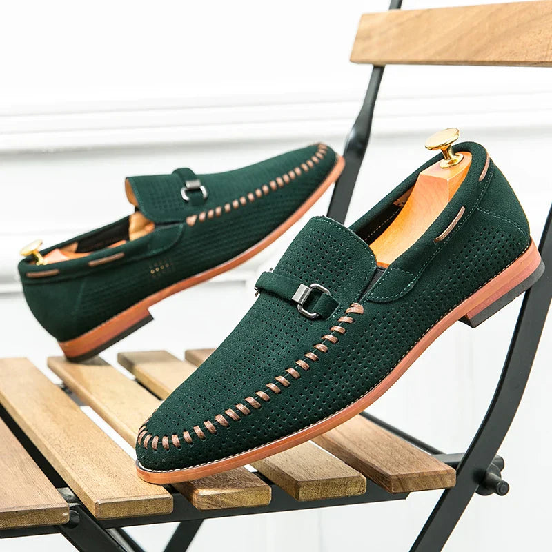 Herrenschuhe aus echtem Leder