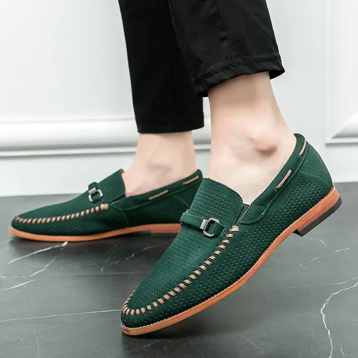Herrenschuhe aus echtem Leder