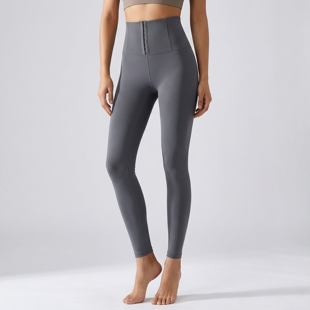 Hohe Taille Shaping Leggings Damen