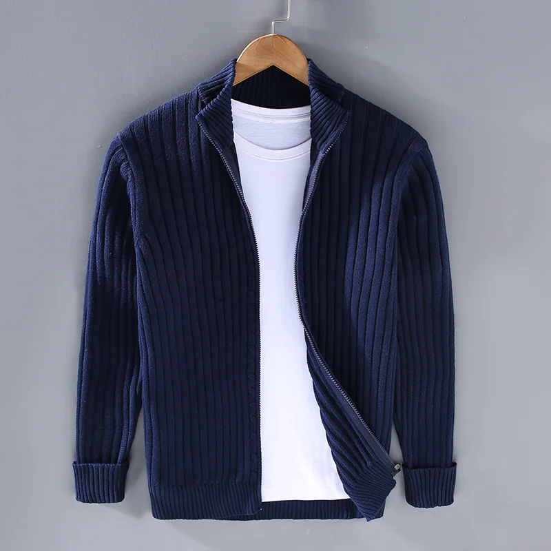 Hochwertige Herren-Freizeitjacke aus Strick - Tico
