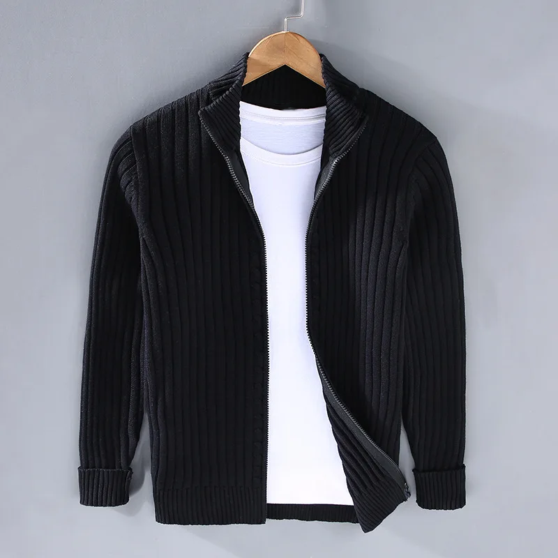 Hochwertige Herren-Freizeitjacke aus Strick - Tico