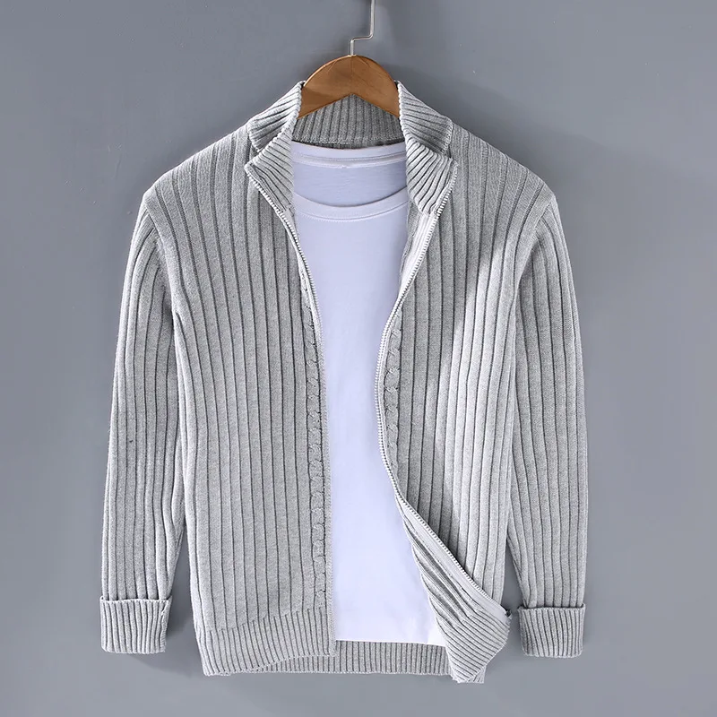 Hochwertige Herren-Freizeitjacke aus Strick - Tico